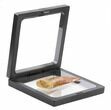 4.4" (Large) Floating Frame Display Cases With Stands - Black - Photo 4